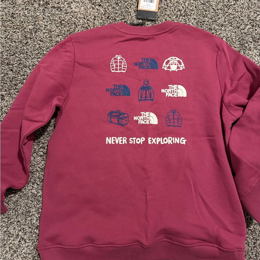 The North Face women’s graphic sweatshirt